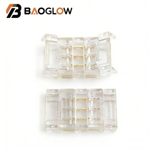 <b>Led</b> Strip <b>Light</b> Connector 4mm 5mm 8mm 10mm Adapter 2Pin 3Pin 4Pin 5Pin RGB Current Crystal <b>Light</b> SMD Cob <b>Led</b> Strip Connector - Product Image 3