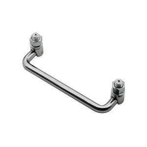 Poignée de porte en acier inoxydable Hui Ding en forme de U 506 L90 pour portes d'armoires, chromée, usage industriel - Product Image 4