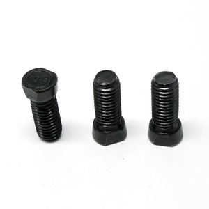 Baut <span class=keywords><strong>Plow</strong></span> 12.9 tingkat oksida hitam kekuatan tinggi baut leher persegi Countersunk datar untuk peralatan berat baut bajak - Product Image 1