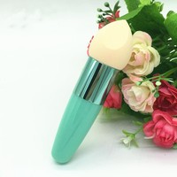 Gouttelettes d'eau Tête de champignon Fond de teint liquide Maquillage éponge Beauté Mélangeur cosmétique avec poignée lisse Outils de maquillage pour le visage