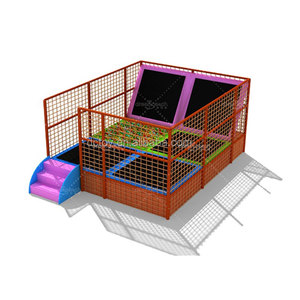 Tùy Chỉnh 14ft 16ft Vuông <span class=keywords><strong>Trampoline</strong></span> Trẻ Em Người Lớn <span class=keywords><strong>Trampoline</strong></span> Công Viên Với Bảo Vệ <span class=keywords><strong>Net</strong></span> - Product Image 2