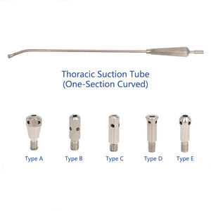 Tubo de succión para toracoscopio, tubo de succión y lavado, cabezal flexible recto/curvo, dispositivo de succión, instrumentos quirúrgicos - Product Image 5