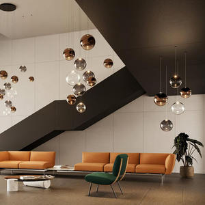 Salon Chambre <span class=keywords><strong>Lustre</strong></span> Moderne <span class=keywords><strong>Verre</strong></span> Hôtel Linéaire Bulle <span class=keywords><strong>Boule</strong></span> De <span class=keywords><strong>Verre</strong></span> <span class=keywords><strong>Boule</strong></span> <span class=keywords><strong>Lustre</strong></span> - Product Image 2