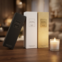Boîte diffuseur rectangulaire en carton rigide, multicolores, personnalisable, pour emballage de parfums d'intérieur