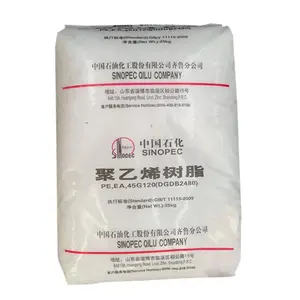 China Kunststoffgranulat-Hersteller jungfräuliches HDPE DGDA6098 MFI 15 HDPE-Granulat Polyethylenfolie-Grad für geblasene Folie