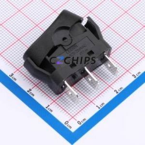 SS11-BBNNB-LF20-L84-R Rocker Switch Through hole Component (THT) Switch 21mm 15mm Concave Bend Red - Product Image 2