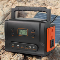 Station d'alimentation portable 300W, batterie LiFePO4 168000mAh, QC3.0 24W, PD 40W, charge rapide, onde sinusoïdale pure, camping, maison, secours d'urgence