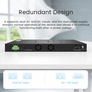 HSGQ-XE08R Chine fournisseur 8 PON Port EPON OLT prix usine connecteur RJ45 réseau TCP/IP - Product Image 2