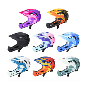 Casco de Bicicleta de Montaña Integral para Niños, Económico, al por Mayor, con Protector de Barbilla Desmontable, Cascos de Motocicleta para Niños y Adolescentes - Product Image 4