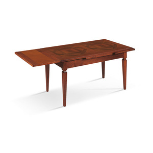 Tavolo da pranzo moderno e minimalista con 40 \ "X 170 \" X 90 \ "gambe resistenti alle fuoriuscite assemblate struttura in legno di noce per l'home Office - Product Image 1