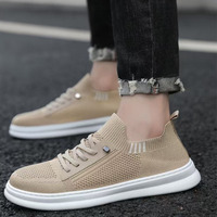 Zapatos Deportivos para Hombre, Diseño Nuevo, Venta al Por Mayor de Fábrica, Transpirables, Planos, Ligeros, Suaves, para Uso Diario y al Aire Libre