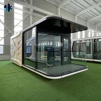 Maison miniature intégrée moderne, espace préfabriqué complet, capsule de maison intelligente, prix d'usine, capsule d'activité résidentielle pittoresque