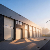 Entrepôt en structure métallique préfabriquée sur mesure à faible coût, conception moderne, bâtiment de stockage robuste en acier, usine