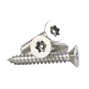 SS304 SS316 Torx самонарезающие винты с потайной головкой со штифтовой метрической системой измерения - Product Image 2