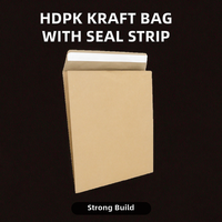 Sac postal en papier Kraft jaune à quantité minimale de commande basse enveloppe auto-scellante rembourrée à bulles étanche Poly fournitures d'expédition en vrac pochette d'emballage