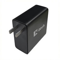 Cargador Rápido GaN de 100W, Enchufe de Pared USB C, PD 3.0, PPS, Tipo C, Adaptador de Carga Rápida para Teléfono Móvil, Tableta, Portátil