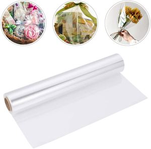 กระดาษแก้วใสแบบม้วนสำหรับห่อของขวัญ ดอกไม้ ตะกร้าของขวัญ และอาหาร - Product Image 4
