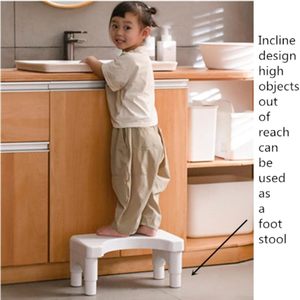 Assembled Design Squatting Toilet <b>Stool</b> - Ergonomic Plastic Potty Step <b>Stool</b> <b>for</b> <b>Bathroom</b> Health and Posture - Product Image 3