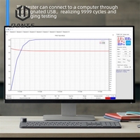 YPSDZ-0550 Probador de Capacidad de Batería de Alta Corriente 0.3-5V 50A Lifepo4, Probador de Carga y Descarga con Software para PC, Stock en China