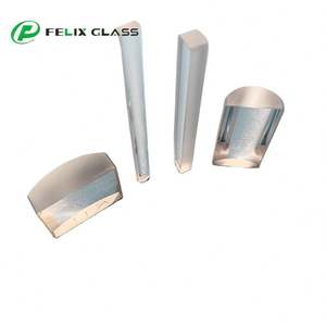 Lentille optique FELIX pour laser haute puissance, longueur de focalisation 15 mm, en verre BK7 saphir, cylindre demi-tige plano-convexe - Product Image 4