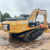 Ucuz Japon Orijinal İkinci El CAT336D Ekskavatör 36 Ton İkinci El Paletli Ekskavatör Caterpillar CAT336 CAT336D CAT336D2L Satılık