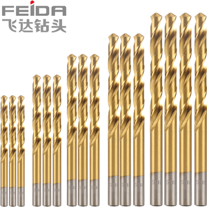 FEIDA Foret personnalisé au <span class=keywords><strong>cobalt</strong></span> HSS-Co plaqué <span class=keywords><strong>titane</strong></span> M2/6542 tige conique en <span class=keywords><strong>acier</strong></span> à grande vitesse machines-outils en <span class=keywords><strong>acier</strong></span> inoxydable - Product Image 1