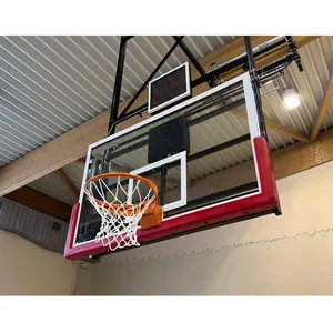 High Quality PU Polyurethane Bottom Edge Basketball Safety Pads 72-Inch Basketball Backboard Padding For Sale