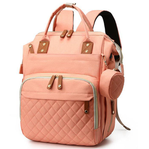 2025 New <b>Large</b>-<b>Capacity</b> Mother <b>Backpack</b> Portable Travel Mommy Bag Bottle Diaper Multi-compartment Mother and Baby Bag - Product Image 1