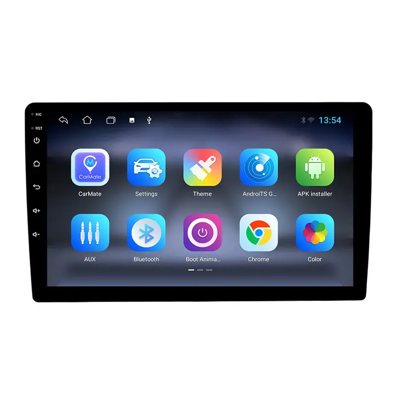 7 "1 + 16/2 + 32 Smart Android 11 HD vidéo écran tactile 2 Din autoradio vidéo Autoradio GPS WIFI BT FM RDS Navigation lecteur Dvd de voiture