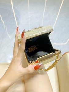 New Cross-border Mobile Phone Crossbody Clutch Bag Single Strap Closure Bow Decoration Polyester Evening Bag Tanjing - Product Image 3