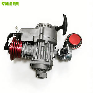 Ensemble <span class=keywords><strong>moteur</strong></span> miniature SWICOO 49cc, <span class=keywords><strong>moteur</strong></span> 2 temps 49cc <span class=keywords><strong>50cc</strong></span> pour <span class=keywords><strong>mini</strong></span> moto de course, moto tout-terrain et VTT - Product Image 3