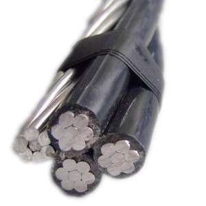 Haute qualité 120mm2 ABC câble basse tension PVC isolé conducteur en aluminium 16A évalué pour les nouvelles de construction <span class=keywords><strong>Asie</strong></span> Standard installer - Product Image 6