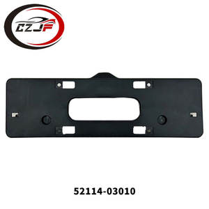 Placa de Matrícula CZJF de Buena Calidad Sin Orificio para Toyota BZ3 2023 52114-03010 - Product Image 2