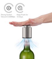 Bouchon à vide réutilisable pour vin rouge avec échelle de temps, conservation du vin avec bouchon en silicone