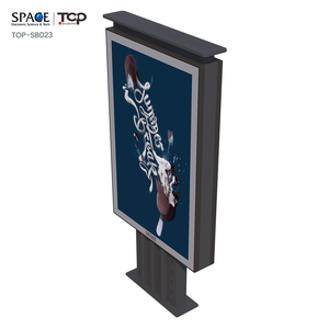 LED <span class=keywords><strong>Scrolling</strong></span> Billboard Lightboxes Quảng Cáo Ngoài Trời LED Backlit Đồ Nội Thất Đường Phố Một Bên Hộp Đèn CuộN Moden Street - Product Image 4