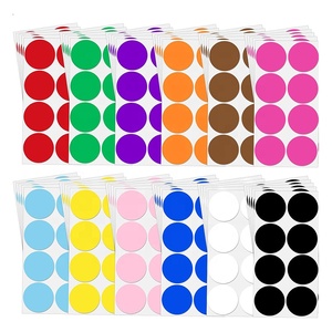 Bán hàng nóng tùy chỉnh vòng màu mã hóa dễ thương trang trí trống màu Dot dán tấm - Product Image 5