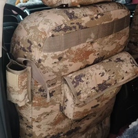 Coussin de siège épais camouflage de qualité supérieure, ensemble complet pour Toyota Fortuner Prado FJ Cruiser Hilux Tundra LC80, housses de siège de voiture personnalisées