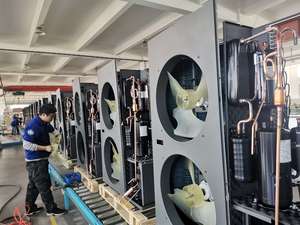 ปั๊มความร้อนแบบอากาศสู่น้ำ R32 Wifi 12KW 15KW 18KW 24KW 31KW EVI สำหรับทำความร้อนและความเย็น - Product Image 5