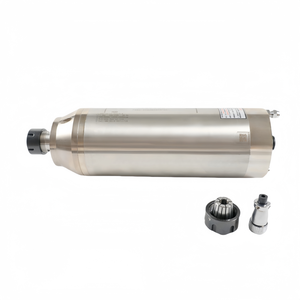 Moteur de broche de fraisage refroidi par eau HQD 7,5 kW ER32 125 mm pour la découpe et la gravure du bois et de la pierre GDK125-12-24Z/7.5 - Product Image 4