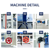 Vente directe d'usine, machine à découper les éponges verticalement pour la fabrication de matelas en éponge