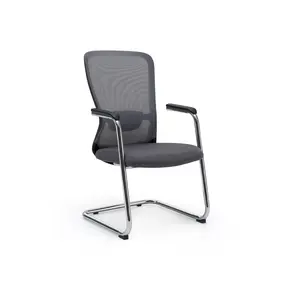 Продажа с завода, множество вариантов, дешевый офисный сетчатый стул со средней спинкой, офисный стул для конференц-зала
