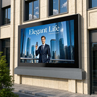 Afficheur publicitaire numérique LED pour utilisation en intérieur/extérieur