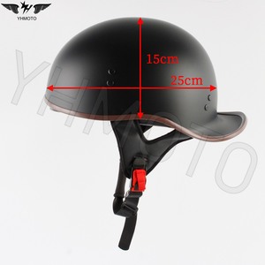 Casco Abierto YHMOTO para Motocicleta, Scooter, Universal para Adultos, Visera Corta, Hebilla de Liberación Rápida - Product Image 5