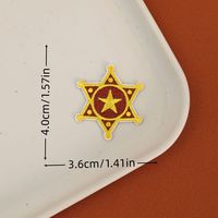 Patchs brodés style cowboy, thermocollants ou à coudre, adaptés aux accessoires vestimentaires DIY tels que vêtements, sacs et chapeaux