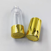 Bouteilles cosmétiques transparentes en plastique avec pompe sans air, 5 ml, 15 ml, 20 ml, 30 ml, 50 ml, 10 ml, bouteilles sans air PPWR