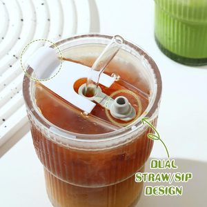 Vente en gros - STAR-HOME - Verres en verre borosilicate de haute qualité 300/560 ml - Écologiques - Style européen - Résistants à la chaleur - Transparents - Product Image 3
