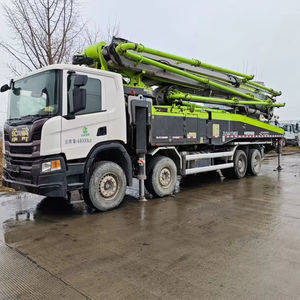 Camion pompe à béton Zoomlion 62m avec moteur diesel, productivité de 18m/h, modèle 49X-6rz-3, Putzmeister Shanghai - Product Image 1