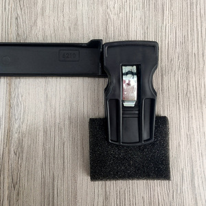 DS5649 Cintres en plastique pour bas de gamme avec clips pour robes en <span class=keywords><strong>jean</strong></span> Cintres pour pantalons et jupes - Product Image 4