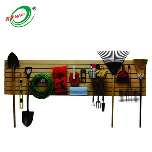 Tùy chỉnh keway bán buôn 1.2*1.2m melamine UV Veneer MDF <span class=keywords><strong>slatwall</strong></span> Bảng điều chỉnh cho hiển thị - Product Image 6