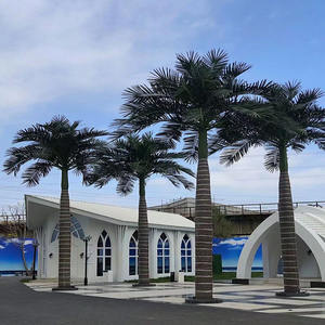 Plantes de cocotier artificielles pour l'intérieur et l'extérieur Faux cocotier Grand cocotier artificiel - Product Image 1